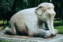 Stone Elephant, Sacred Way, Ming Tombs, Beijing